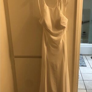 Watters Kenley backless dress